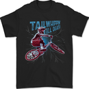 Tailwhippin BMX Cycling Bicycle Mens T-Shirt 100% Cotton Black