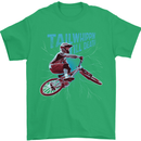 Tailwhippin BMX Cycling Bicycle Mens T-Shirt 100% Cotton Irish Green