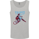 Tailwhippin BMX Cycling Bicycle Mens Vest Tank Top Sports Grey