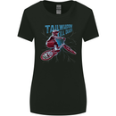 Tailwhippin BMX Cycling Bicycle Womens Wider Cut T-Shirt Black