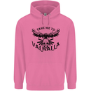 Take Me To Valhalla Viking Skull Odin Thor Childrens Kids Hoodie Azalea