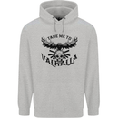 Take Me To Valhalla Viking Skull Odin Thor Childrens Kids Hoodie Sports Grey