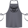 Take Me To Valhalla Viking Skull Odin Thor Cotton Apron 100% Organic Steel