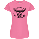 Take Me To Valhalla Viking Skull Odin Thor Womens Petite Cut T-Shirt Azalea