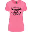 Take Me To Valhalla Viking Skull Odin Thor Womens Wider Cut T-Shirt Azalea