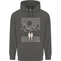 Take Me to the Mountains Trekking Hiking Childrens Kids Hoodie Storm Grey