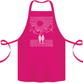 Take Me to the Mountains Trekking Hiking Cotton Apron 100% Organic Pink