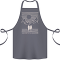 Take Me to the Mountains Trekking Hiking Cotton Apron 100% Organic Steel