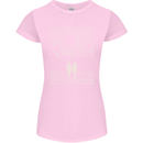 Take Me to the Mountains Trekking Hiking Womens Petite Cut T-Shirt Light Pink