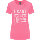 Take Your Heart With You Slogan Womens Wider Cut T-Shirt Azalea