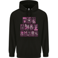 Tarot Cards Fortune Teller Skulls Childrens Kids Hoodie Black
