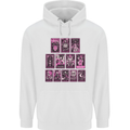 Tarot Cards Fortune Teller Skulls Childrens Kids Hoodie White