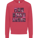 Tarot Cards Fortune Teller Skulls Kids Sweatshirt Jumper Heliconia