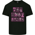 Tarot Cards Fortune Teller Skulls Kids T-Shirt Childrens Black