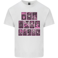 Tarot Cards Fortune Teller Skulls Kids T-Shirt Childrens White