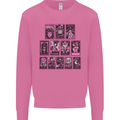 Tarot Cards Fortune Teller Skulls Mens Sweatshirt Jumper Azalea