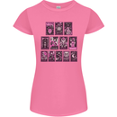 Tarot Cards Fortune Teller Skulls Womens Petite Cut T-Shirt Azalea