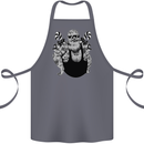 Tattoo Santa Funny Christmas Biker Motorbike Cotton Apron 100% Organic Steel