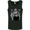 Tattoo Santa Funny Christmas Biker Motorbike Mens Vest Tank Top Black