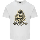 Tattoo Skull Snake Tattooist Biker Gothic Kids T-Shirt Childrens White