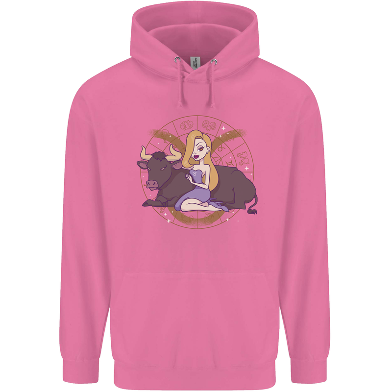 Taurus Star Sign Astrological Zodiac Childrens Kids Hoodie Azalea