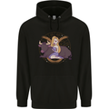 Taurus Star Sign Astrological Zodiac Childrens Kids Hoodie Black