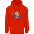 Taurus Star Sign Astrological Zodiac Childrens Kids Hoodie Bright Red