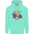 Taurus Star Sign Astrological Zodiac Childrens Kids Hoodie Peppermint