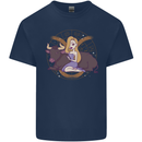 Taurus Star Sign Astrological Zodiac Kids T-Shirt Childrens Navy Blue