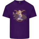 Taurus Star Sign Astrological Zodiac Mens Cotton T-Shirt Tee Top Purple