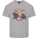 Taurus Star Sign Astrological Zodiac Mens Cotton T-Shirt Tee Top Sports Grey