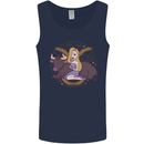 Taurus Star Sign Astrological Zodiac Mens Vest Tank Top Navy Blue