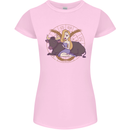 Taurus Star Sign Astrological Zodiac Womens Petite Cut T-Shirt Light Pink