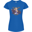 Taurus Star Sign Astrological Zodiac Womens Petite Cut T-Shirt Royal Blue