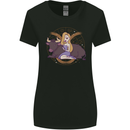 Taurus Star Sign Astrological Zodiac Womens Wider Cut T-Shirt Black