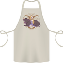 Taurus Star Sign Zodiac Astrological Cotton Apron 100% Organic Natural