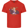 Taurus Star Sign Zodiac Astrological Kids T-Shirt Childrens Red