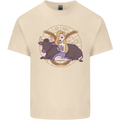 Taurus Star Sign Zodiac Astrological Mens Cotton T-Shirt Tee Top Natural