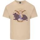 Taurus Star Sign Zodiac Astrological Mens Cotton T-Shirt Tee Top Sand