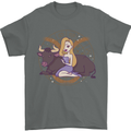 Taurus Star Sign Zodiac Astrological Mens T-Shirt 100% Cotton Charcoal