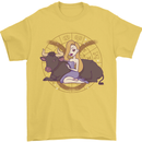 Taurus Star Sign Zodiac Astrological Mens T-Shirt 100% Cotton Yellow