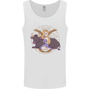 Taurus Star Sign Zodiac Astrological Mens Vest Tank Top White