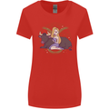 Taurus Star Sign Zodiac Astrological Womens Wider Cut T-Shirt Red