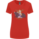 Taurus Star Sign Zodiac Astrological Womens Wider Cut T-Shirt Red