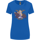Taurus Star Sign Zodiac Astrological Womens Wider Cut T-Shirt Royal Blue