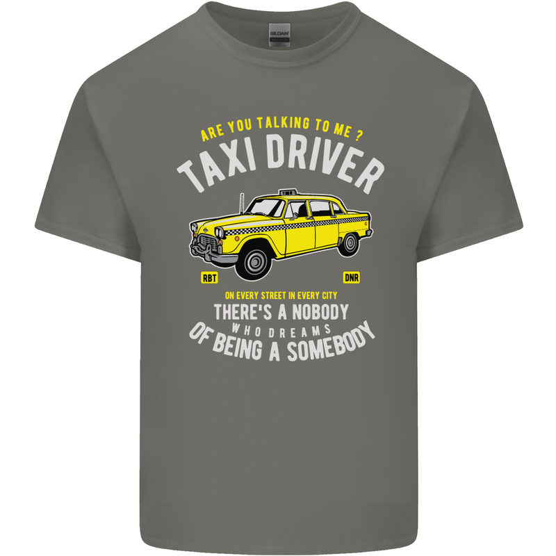 Taxi Driver Cult 70's Move Robert De Niro Mens Cotton T-Shirt Tee Top Charcoal