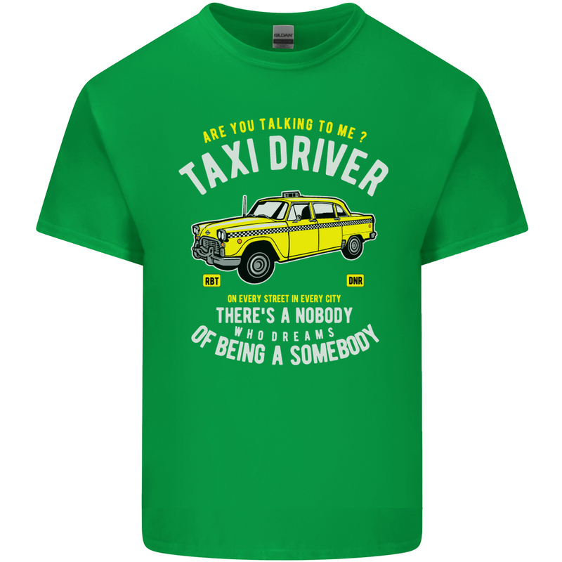 Taxi Driver Cult 70's Move Robert De Niro Mens Cotton T-Shirt Tee Top Irish Green