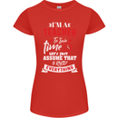 Teacher I Know Everything Funny Teaching Womens Petite Cut T-Shirt Red