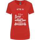 Teacher I Know Everything Funny Teaching Womens Wider Cut T-Shirt Red