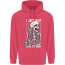 Teacher Ill Just Wait Teaching Maths Enlish Childrens Kids Hoodie Heliconia